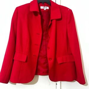 Suit Studio Red Women's Blazer